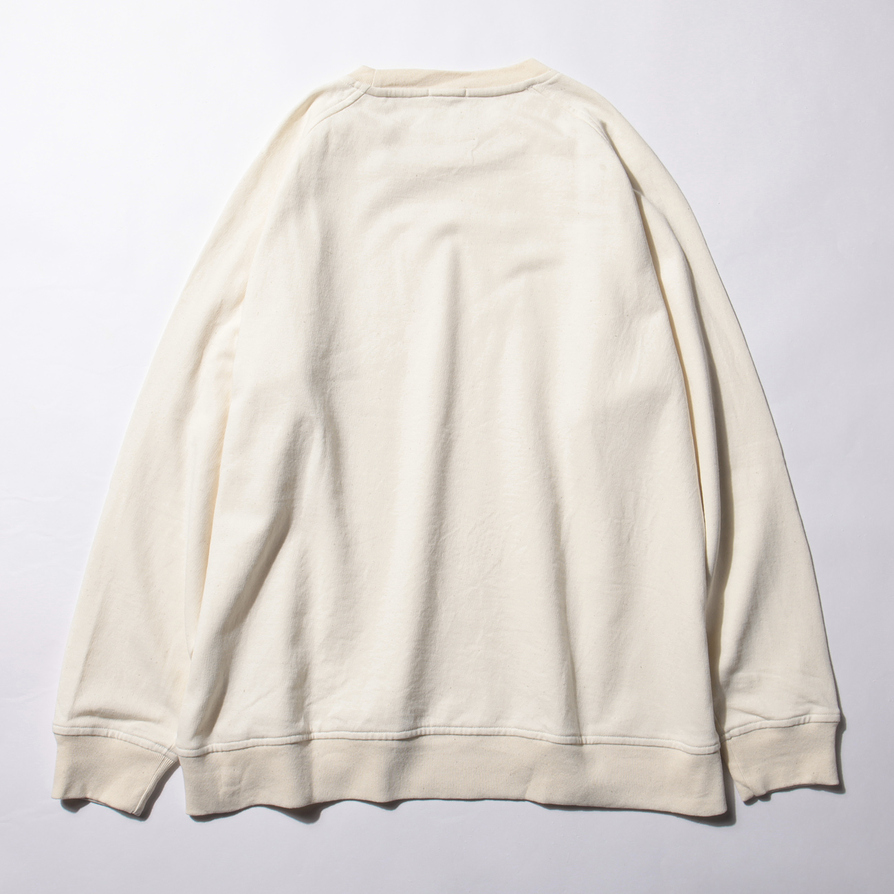 COMOLI コモリ インレイ起毛 長袖クルー　ecru COMOLI / コモリ | インレイ起毛 長袖クルー - Ecru | 通販 - 正規取扱