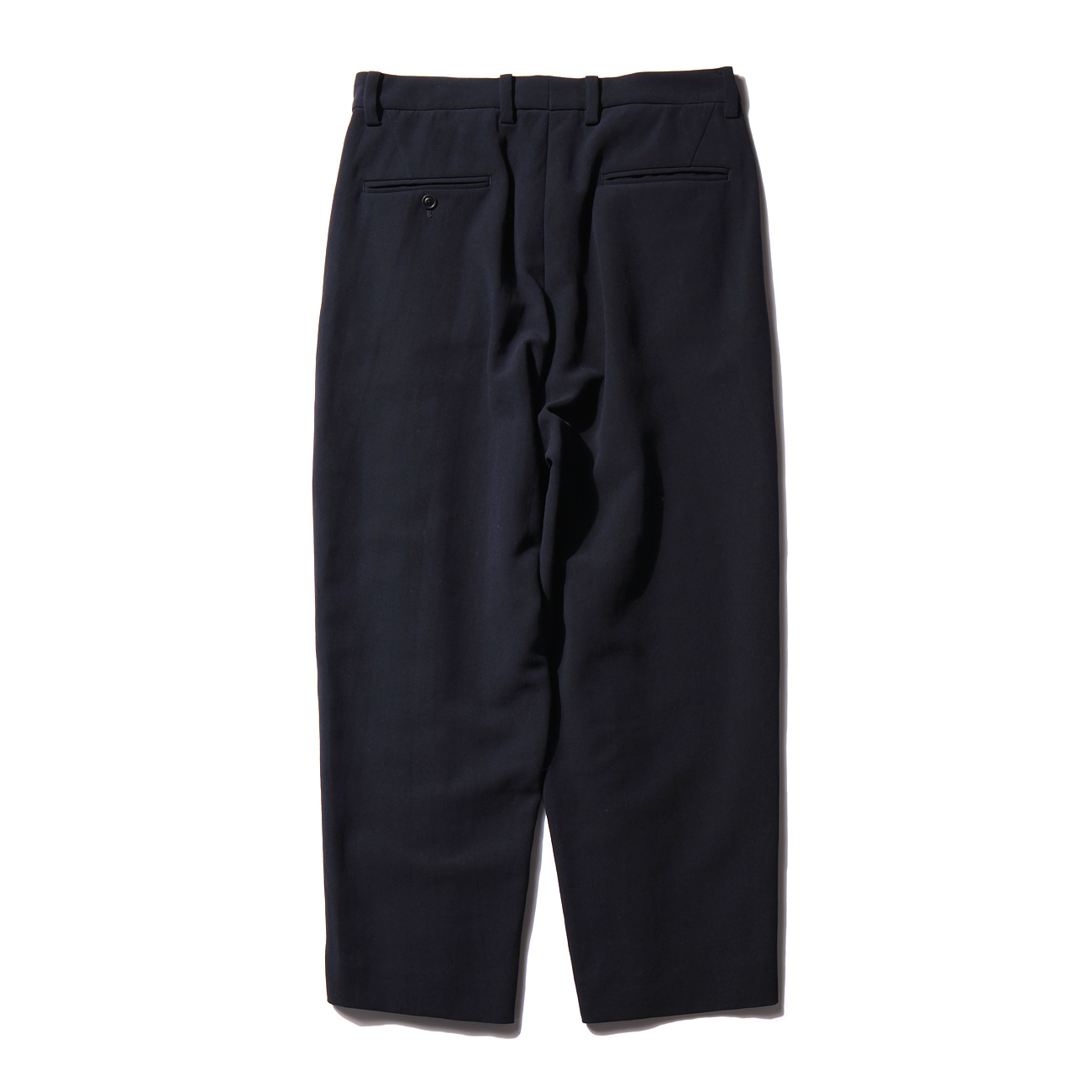 URU / ウル | COTTON 1 TUCK SLACKS - D.Navy | 通販 - 正規取扱店