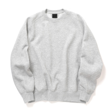 DAIWA PIER39 / ダイワピア39 | TECH SWEAT CREW FREEDOM SLEEVE - Heather Gray