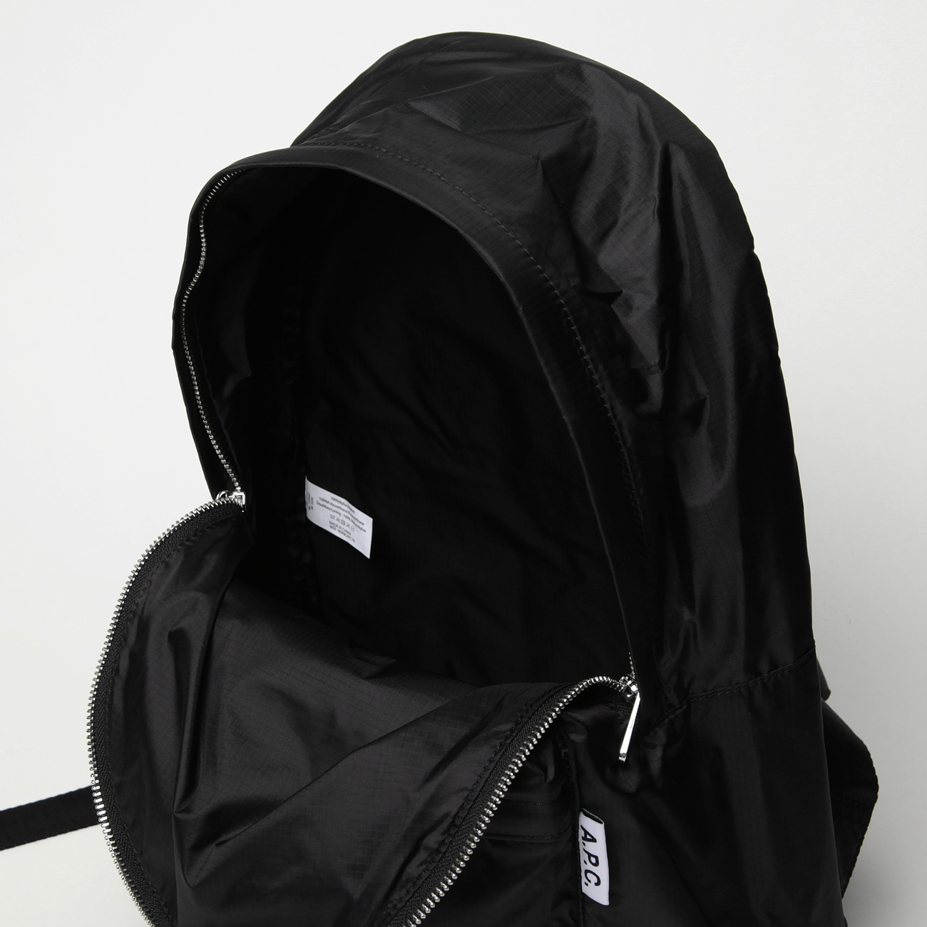 A.P.C. / アーペーセー | ウルトラライトリュックサック - Black