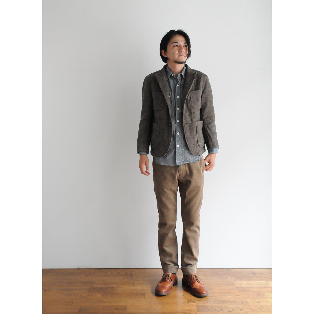 ジャケット・アウター Engineered Garments Bedford Homespun M 2024 SPRING SUMMER COLLECTION ⁡ ⁡ 〈ENGINEERED GARMENTS