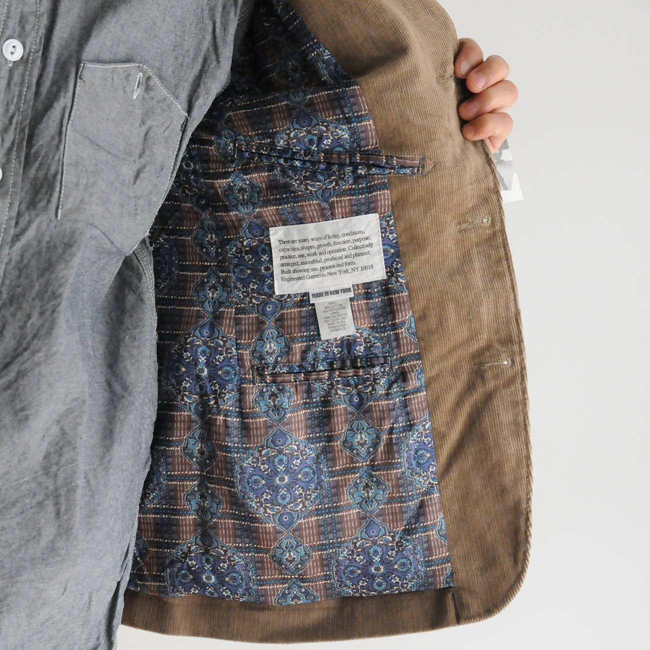 ENGINEERED GARMENTS / エンジニアドガーメンツ|Andover Jacket ENGINEERED GARMENTS / エンジニアドガーメンツ|Andover Jacket