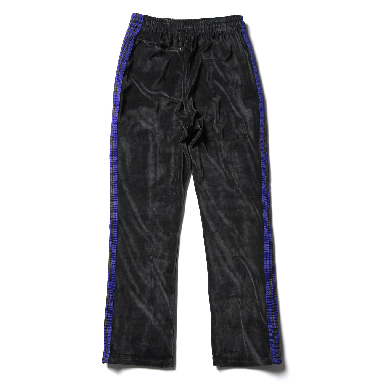 Needles / ニードルズ | Narrow Track Pant - C/Pe Velour - Charcoal