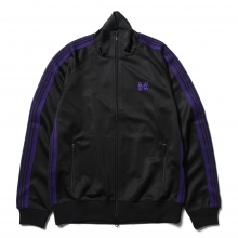 needles track jacket 黒×紫 FK192 Needles / ニードルズ | Track Jacket - Poly Smooth - Black