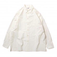 AUBETT / オーベット | ヘビーブロード オーバーサイズシャツ - Off White