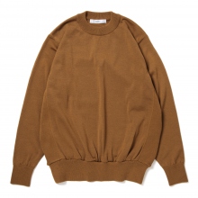 FUJITO / フジト | Side Rib Sweater - Camel