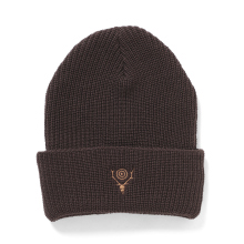 South2 West8 / サウスツーウエストエイト | Watch Cap - W/A Knit - Brown