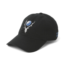 South2 West8 / サウスツーウエストエイト | Strap Back Cap - EVERY DAY EARTH DAY - Black