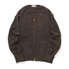 STEAF. / スティーフ | STONE WALL CARDIGAN - Moss Brown