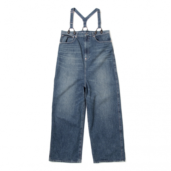 rhodolirion 5Pockets Suspender Denim デニム RhodolirioN / ロドリリオン | 5Pockets Suspender Pant - Denim