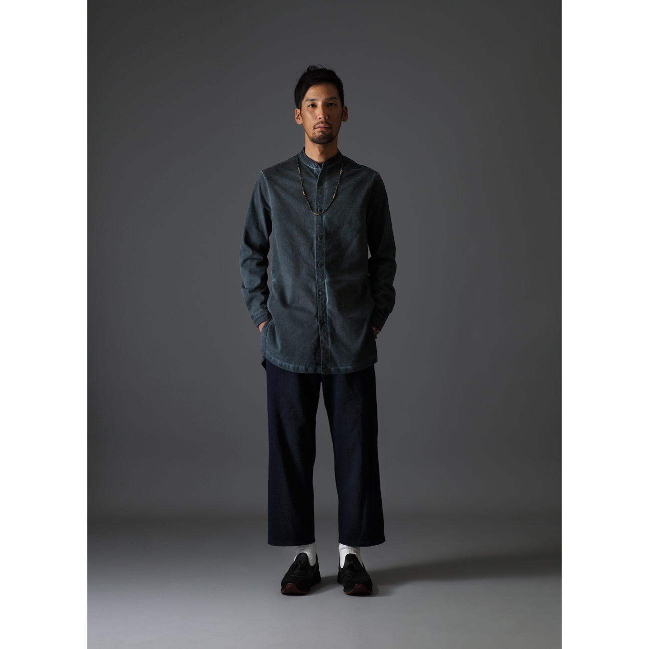 CURLY / カーリー | MAZARINE WD TROUSERS - Dark Indigo | 通販 