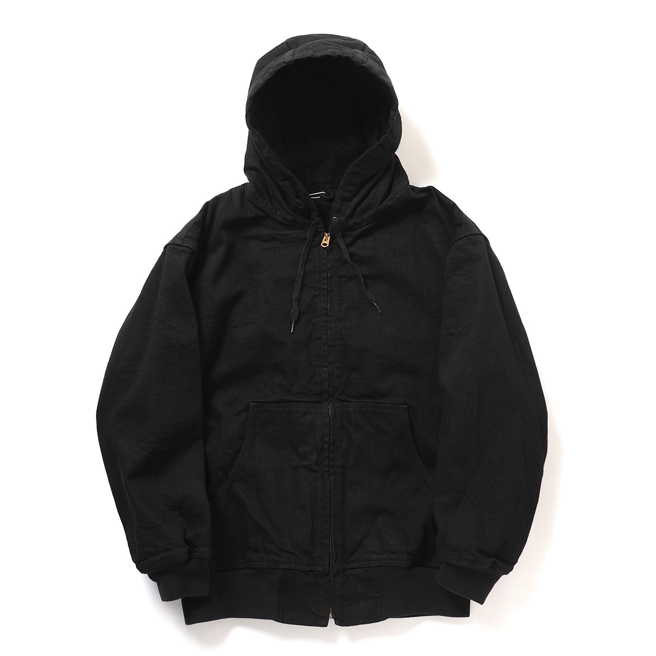 COMOLI / コモリ | ブラックデニム ジップパーカ - Black | 通販