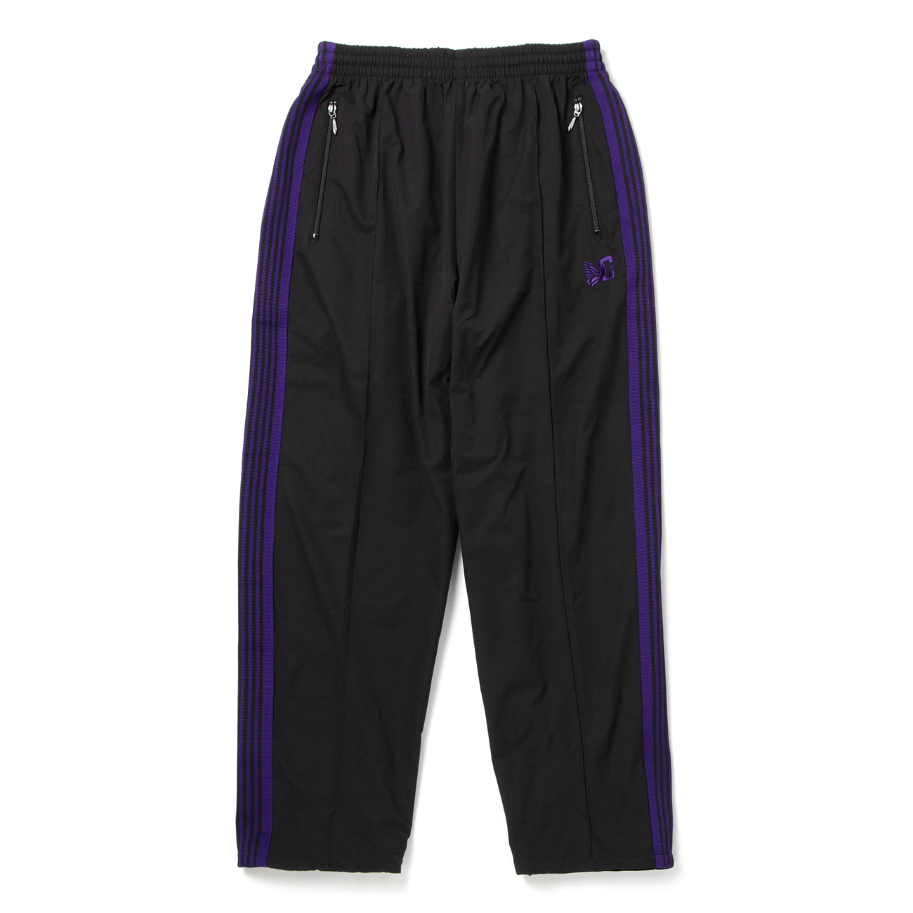 Needles × DC SHOES Track Pant - Poly Ripstop - Black
