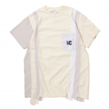 Needles / ニードルズ | Needles × DC SHOES 7 Cuts S/S Tee - Solid / Fade - Ivory