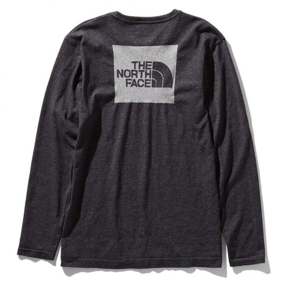 THE NORTH FACE / ザ ノース フェイス | L/S Square Logo Jacquard Tee