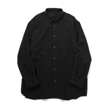 Dulcamara / ドゥルカマラ | コットンビエラヨークスリーブシャツ - Black