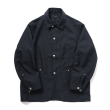 nanamica / ナナミカ | Polyester Twill Coverall Jacket - Dark Navy