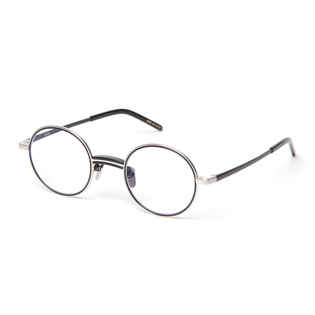 kearny / カーニー | steve - Black × Silver / lens Clear
