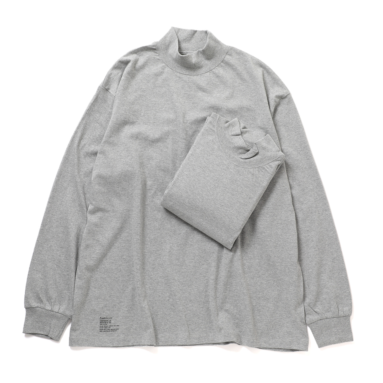 fresh Service セットアップ　Ｌ　グレー ReFresh!Service. UTILITY PACKABLE SUIT(GRAY)style 2024.6.21