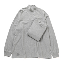 FreshService / フレッシュサービス | 2-PACK CORPORATE L/S MOCK NECK TEE - Heather Gray