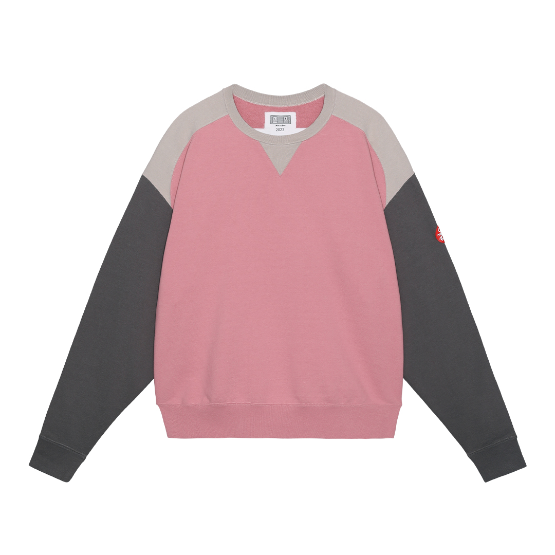 C.E / シーイー | PANEL SHOULDER CREW NECK - Pink | 通販 - 正規取扱