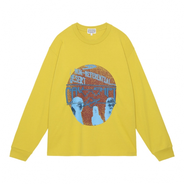 C.E / シーイー | NON-REFERENTIAL LONG SLEEVE T - Yellow | 通販