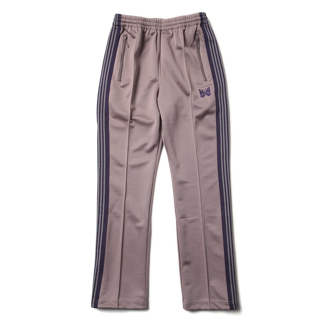 Narrow Track Pant - Poly Smooth - Taupe