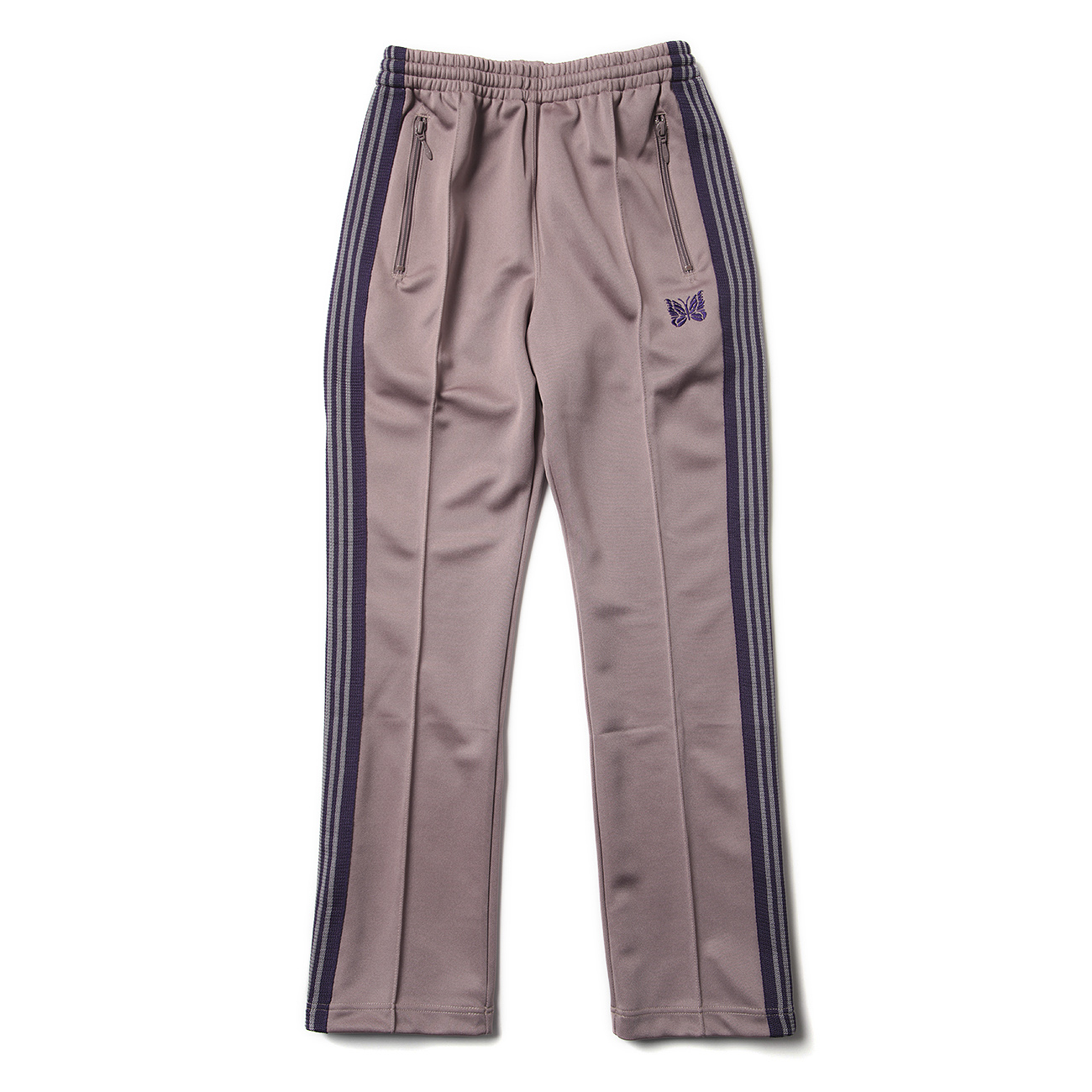 NEEDLES Narrow Track Pants – poly smooth