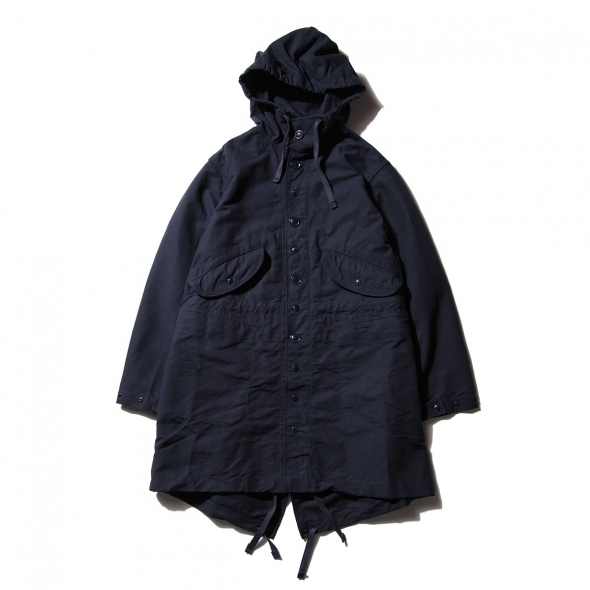 ENGINEERED GARMENTS / エンジニアドガーメンツ | Highland Parka - Cotton Double Cloth -  Dk.Navy | 通販 - 正規取扱店 | COLLECT STORE / コレクトストア