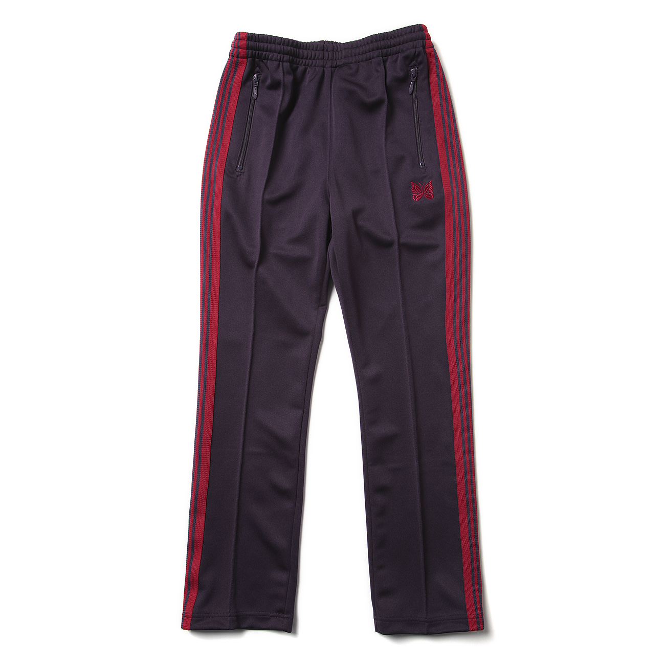 パンツ Needles Narrow Track Pant Poly Smooth Needles / ニードルズ | Narrow Track Pant - Poly Smooth - Dk