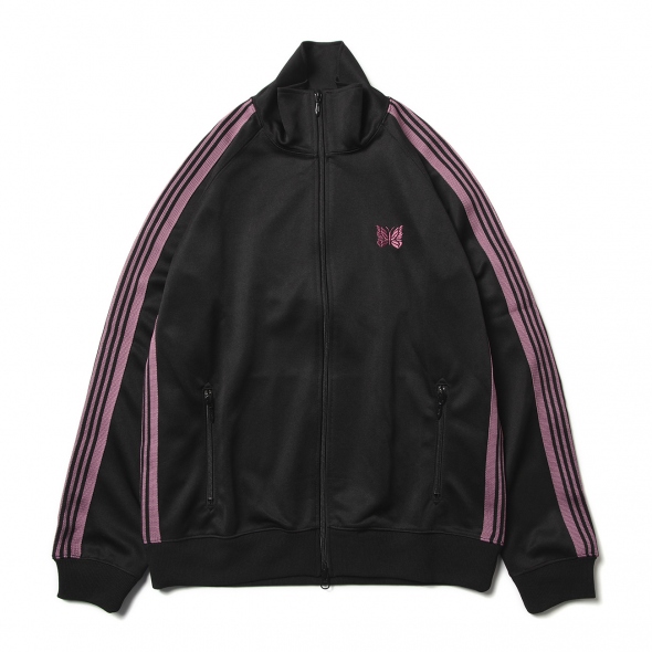 Needles / ニードルズ | Track Jacket - Poly Smooth - F.Black | 通販