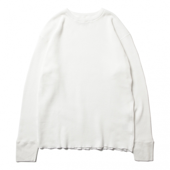 【訳あり新品】CIOTA スビンコットン ツータックワッフル ロングTシャツ CIOTA / シオタ | スビンコットン ツータックワッフル ロングTシャツ