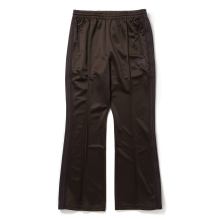 Boot-Cut Track Pant - Poly Smooth - Dk.Brown