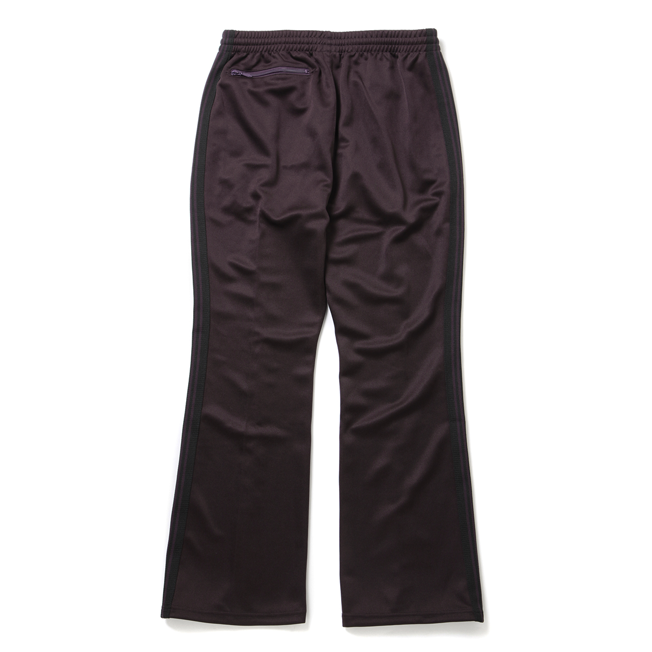Needles / ニードルズ | Boot-Cut Track Pant - Poly Smooth - Dk
