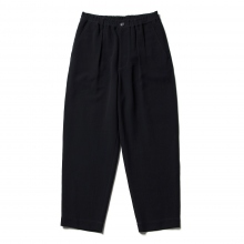 COTTON GABARDINE / EASY PANTS - D.Navy