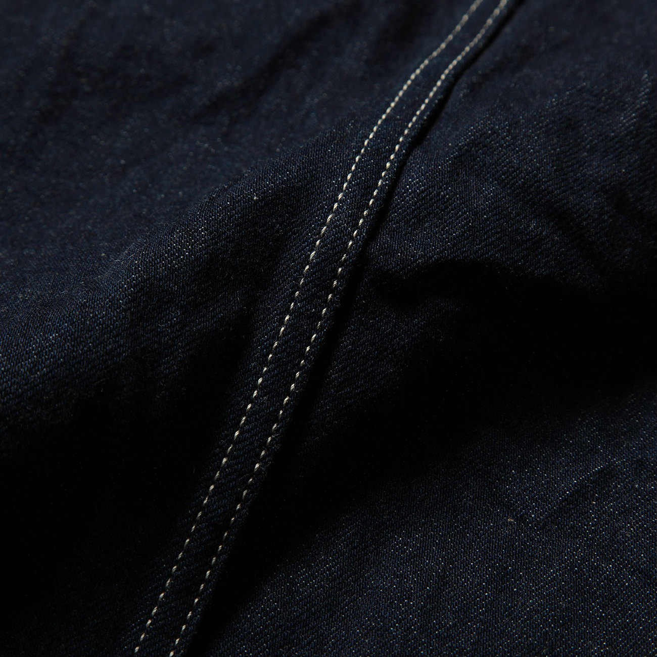 COTTON DENIM / COVERALL JACKET - Indigo