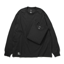 FreshService / フレッシュサービス | 2-PACK CORPORATE L/S TEE - Black