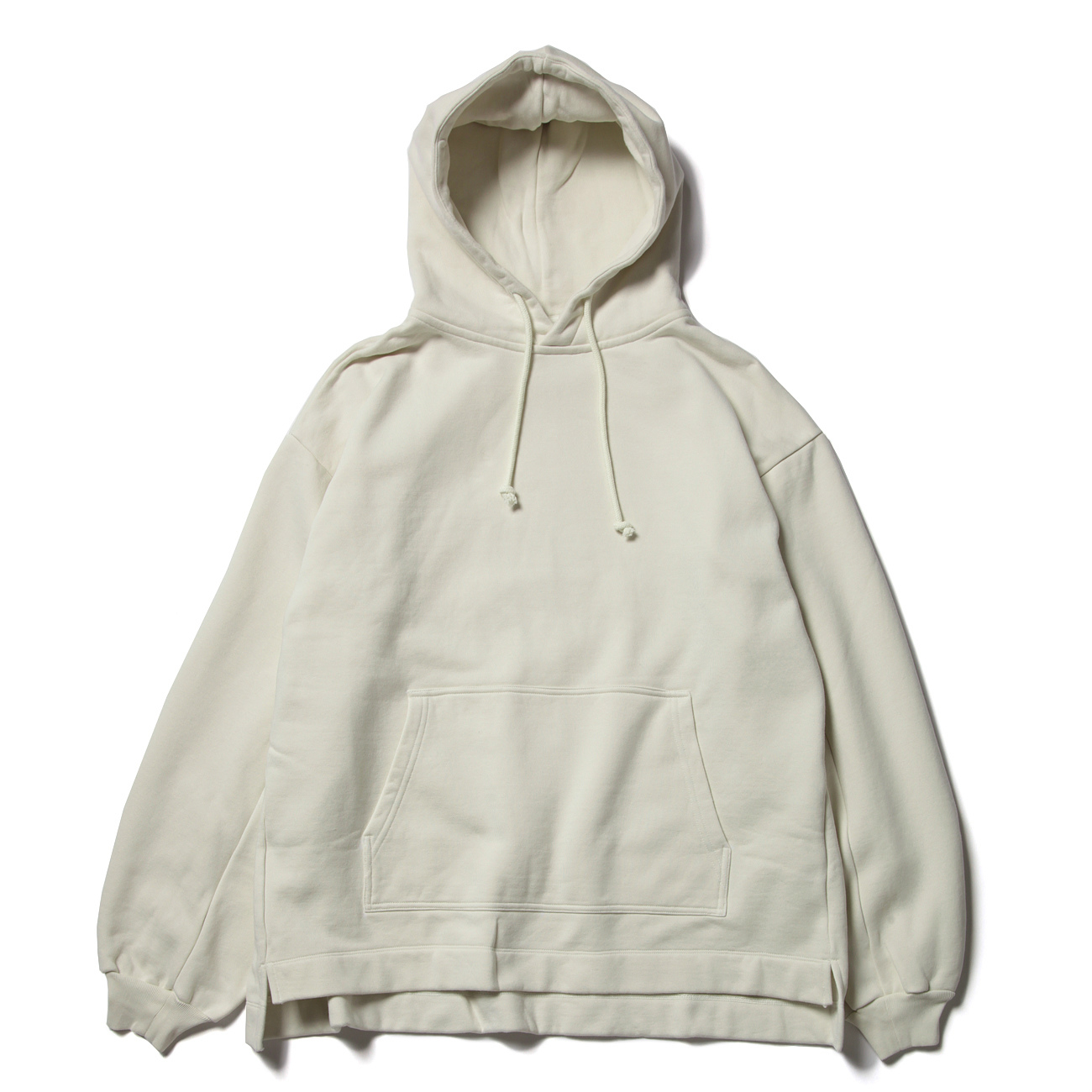 WELLDER / ウェルダー | Flutter Tail Hooded Pullover - Pearl | 通販