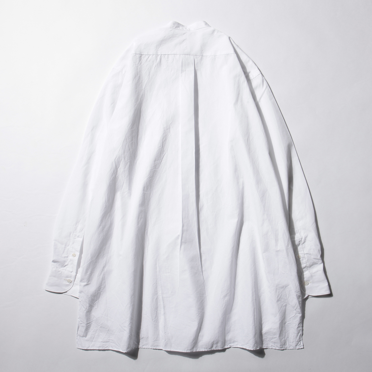 COMOLI / コモリ | バンドカラーシャツ - White | 通販 - 正規