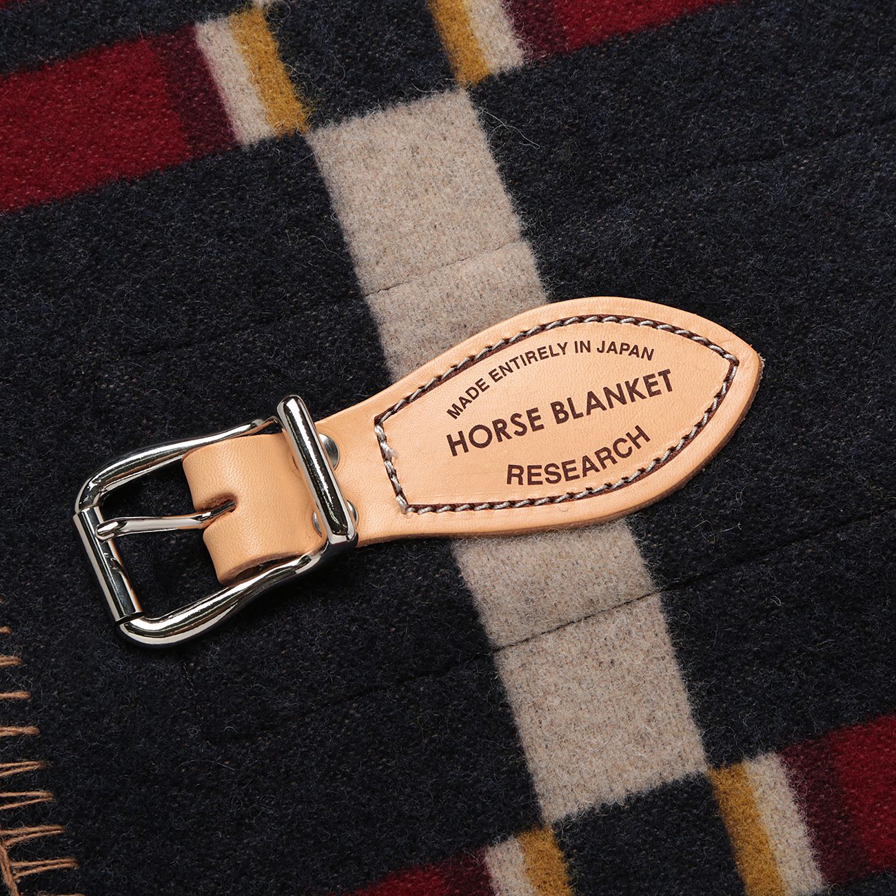 RESEARCH | Horse Blanket Research 071 - Jacquard 1/2 - Navy × Red