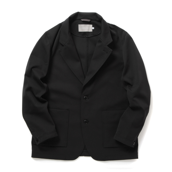 ジャケット・アウター curly jacket CURLY / カーリー | SOLID DOUBLE-KNIT JACKET - Black | 通販 - 正規