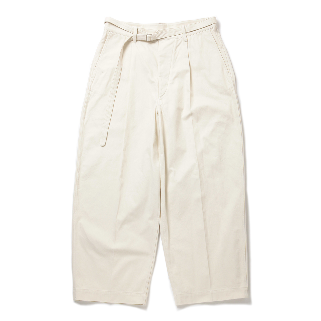 パンツ blurhms Brushed Twill Belted Trousers blurhms (ブラームス) Brushed Twill Belted Trousers