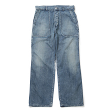 MAATEE&SONS / マーティーアンドサンズ | US NAVY DENIM PANTS - Fade Indigo