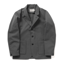 CURLY / カーリー | SOLID DOUBLE-KNIT JACKET - Flint Gray