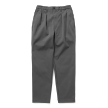 CURLY / カーリー | SOLID DOUBLE-KNIT TAPERED PANTS - Flint Gray