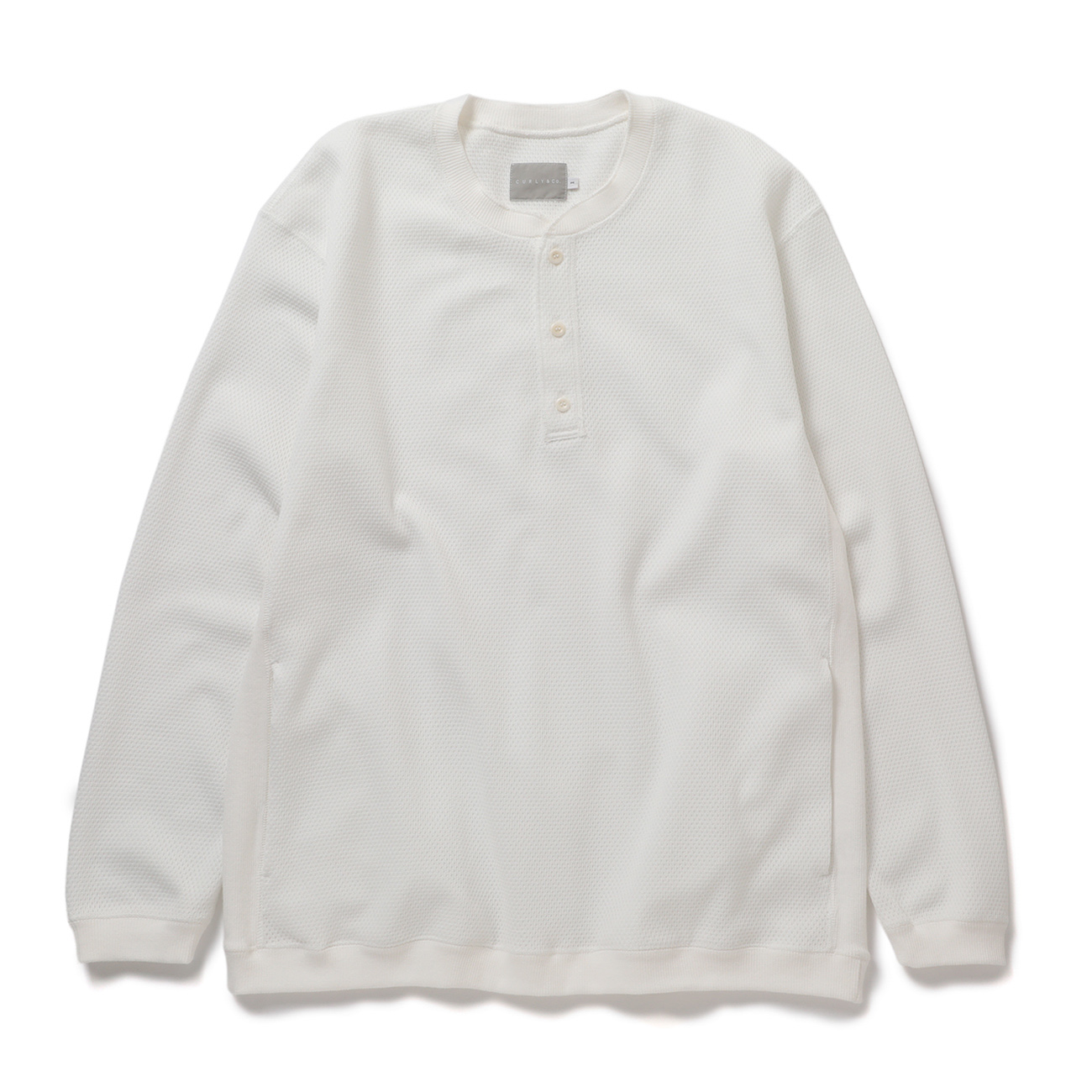 HONEYCOMB HENRY-NECK TEE