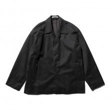 AURALEE / オーラリー | WOOL KERSEY BLOUSON (メンズ) - Black | 通販