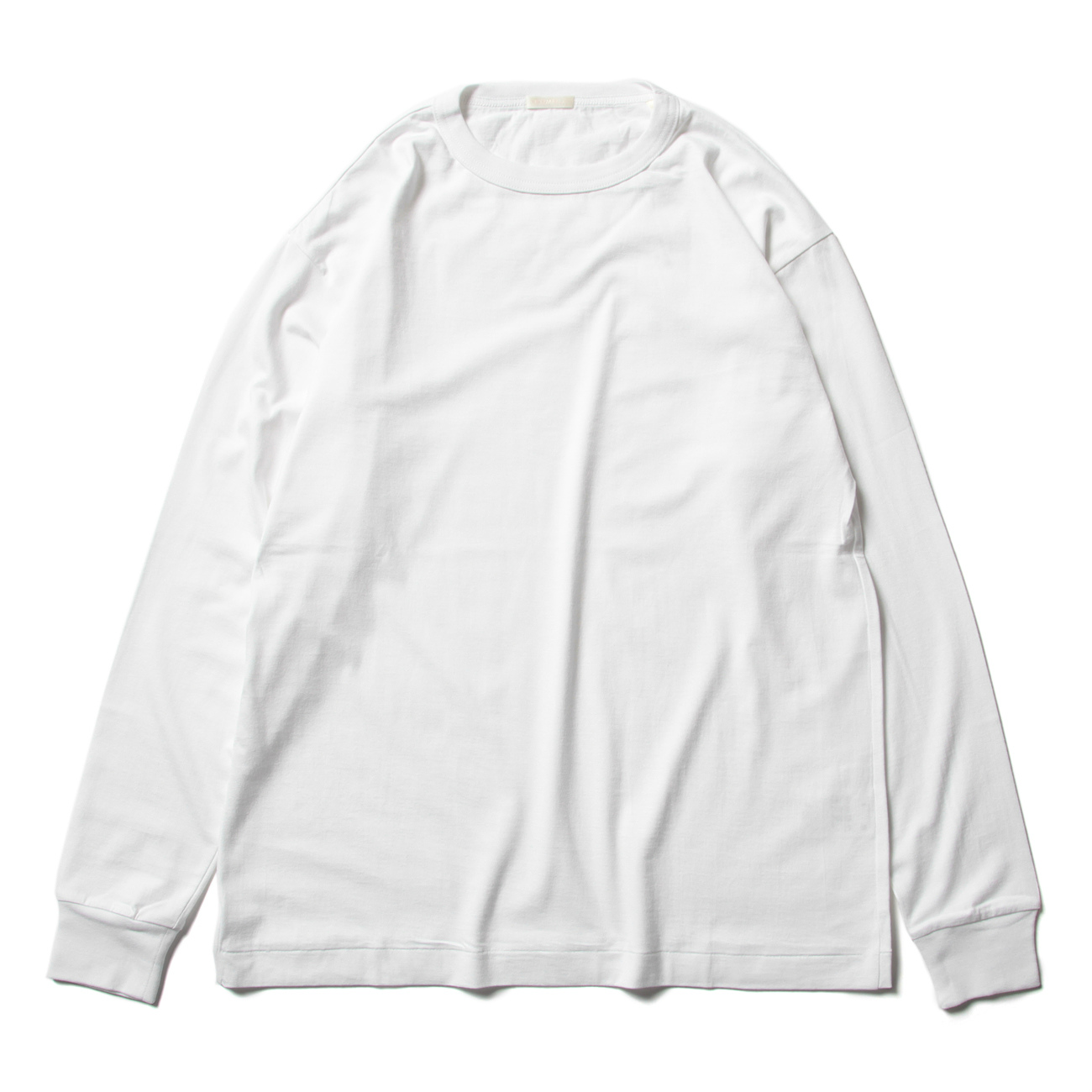 COMOLI コットンシルク 長袖クルー　サイズ1 コモリ COMOLI コットンシルク 長袖クルー size4