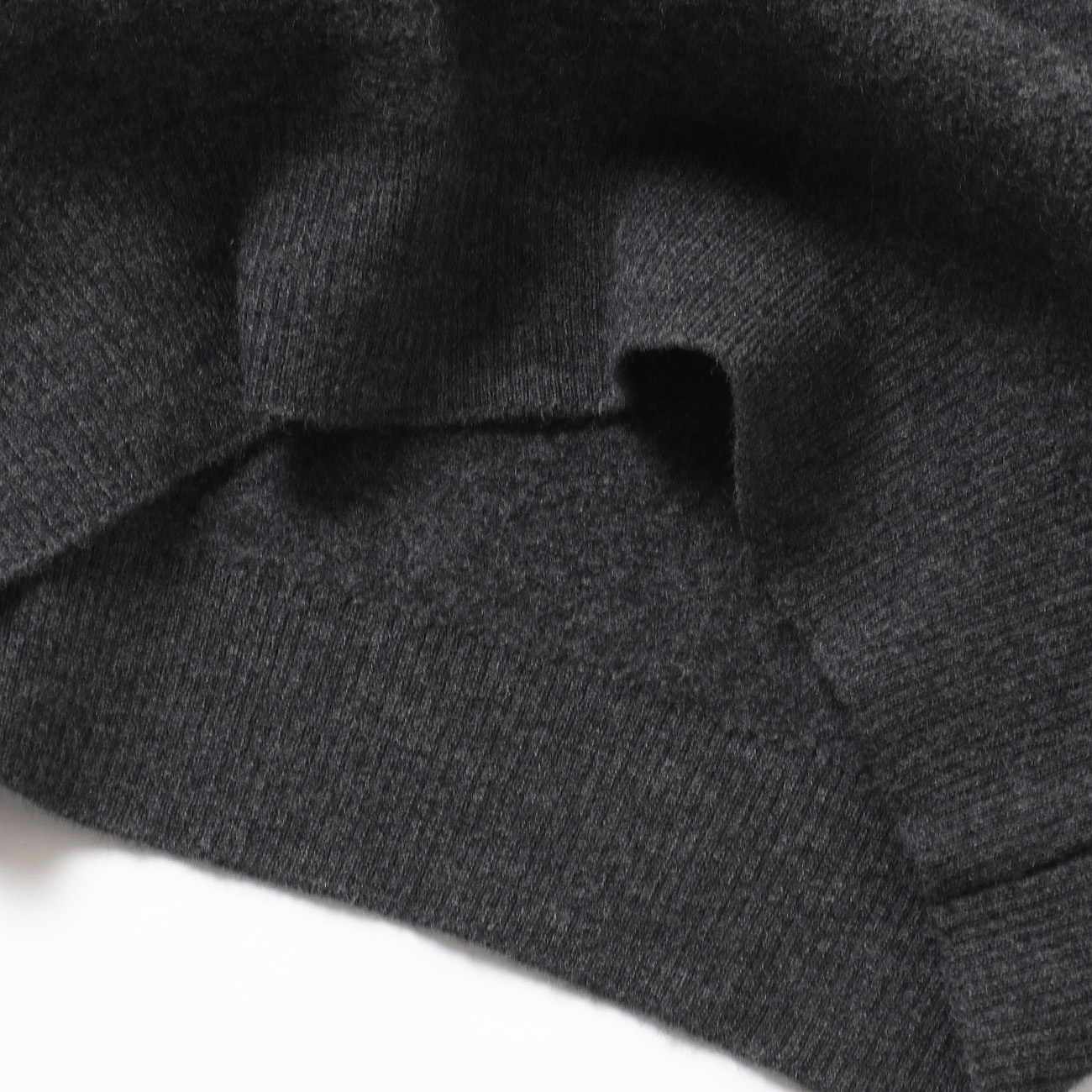AURALEE / オーラリー | SMOOTH FULLED WOOL KNIT HALF ZIP P/O