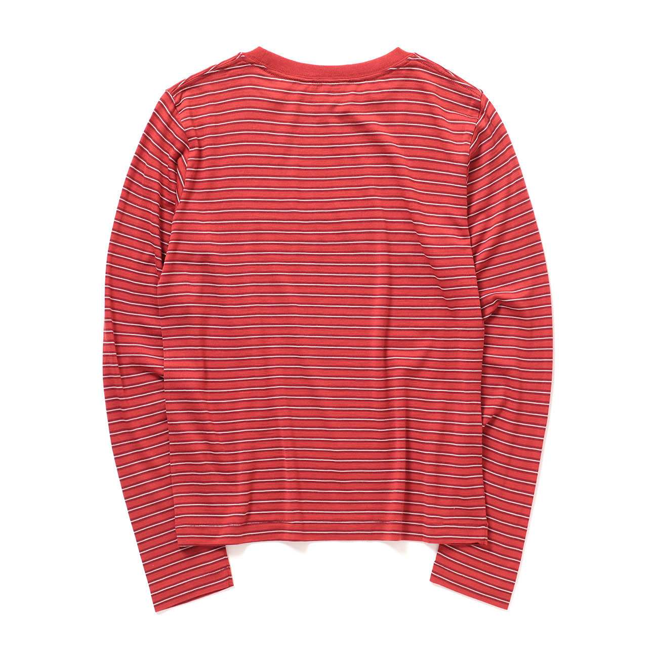 AURALEE / オーラリー | SOFT SMOOTH WOOL STRIPE JERSEY L/S TEE